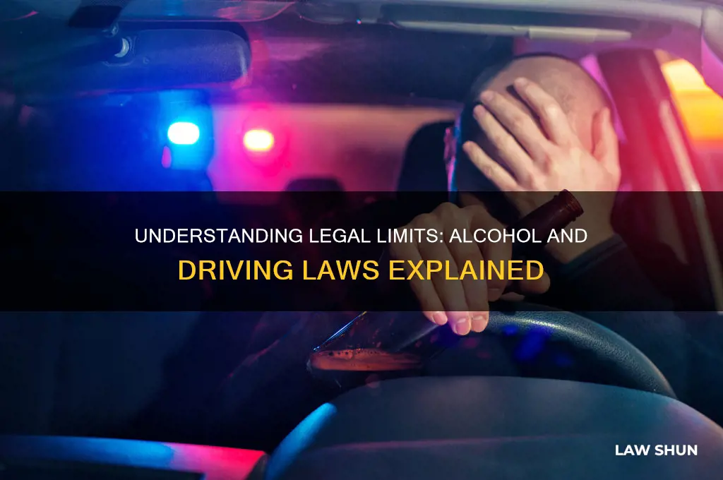 what is the law regarding alcohol and driving