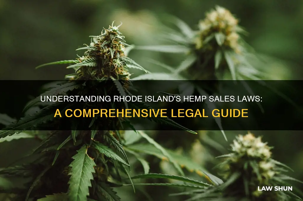what is the law regarding hemp sales in ri