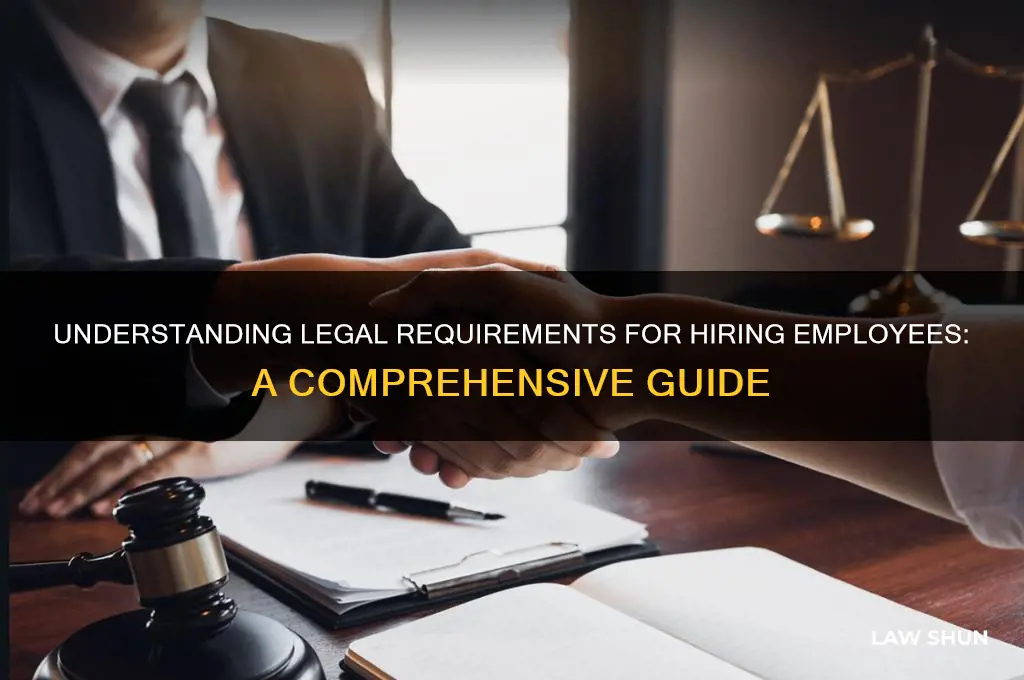 what is the law regarding hiring persons