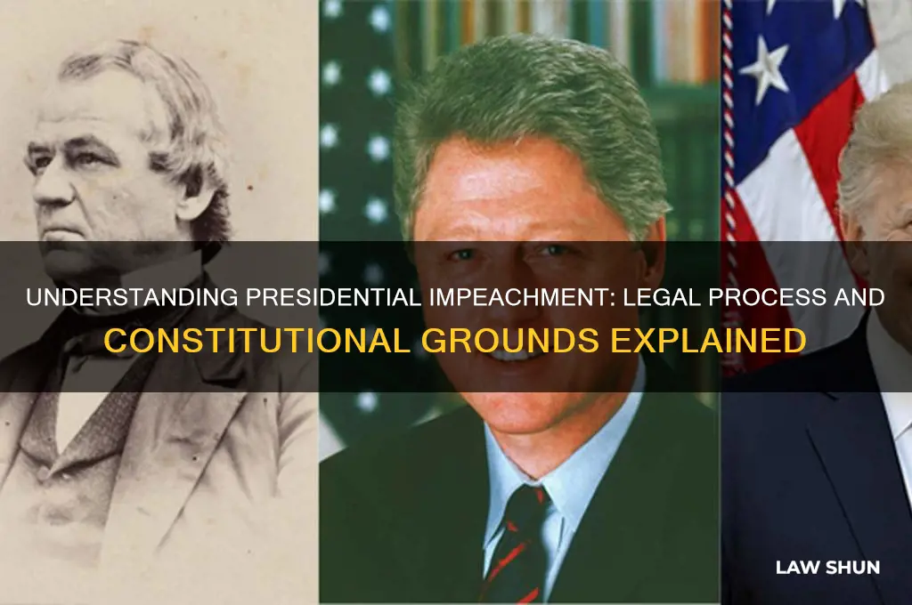 what is the law regarding impeachment of a president