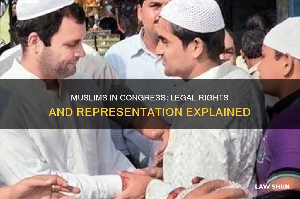 what is the law regarding muslams serving in senet congress