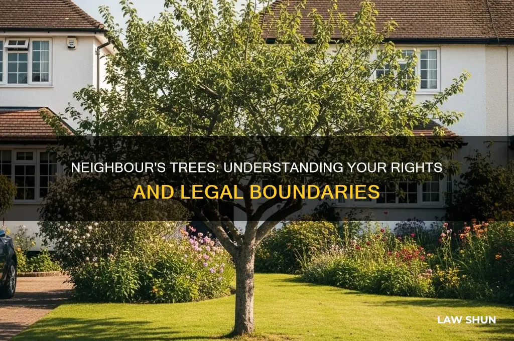 what is the law regarding neighbours trees