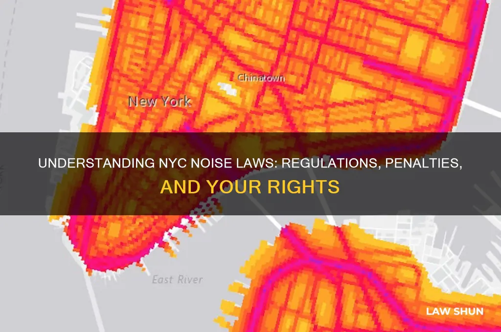 what is the law regarding noise in ny