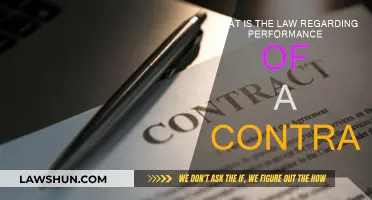 Contract Performance: What's the Law?