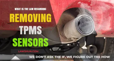 Understanding Legal Requirements for Removing TPMS Sensors from Vehicles