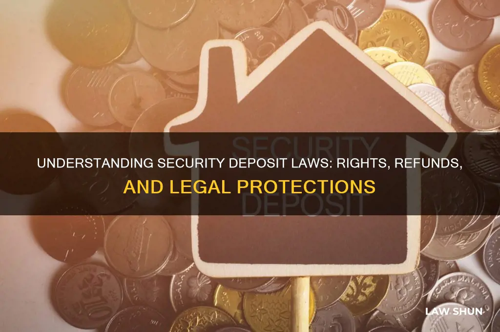 what is the law regarding security deposits