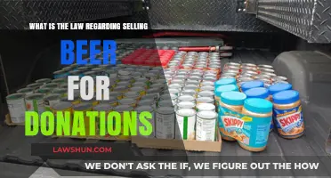 Selling Beer for Donations: Legal Guidelines and Compliance Explained
