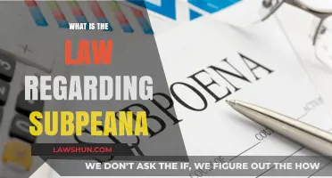 Understanding Subpoena Laws: Rights, Requirements, and Legal Implications Explained