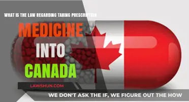 Prescription Drugs: Can I Bring Them into Canada?