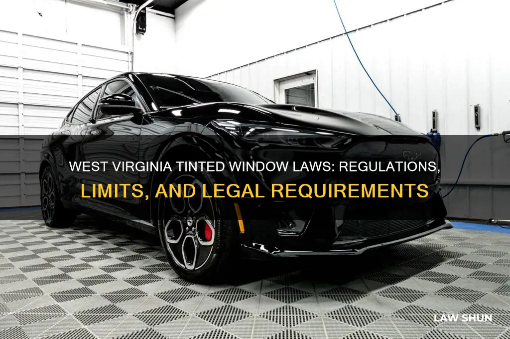 what is the law regarding tinted windows in west virginia