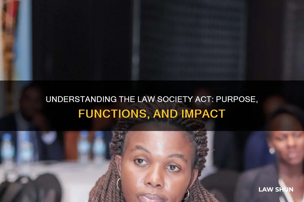 what is the law society act