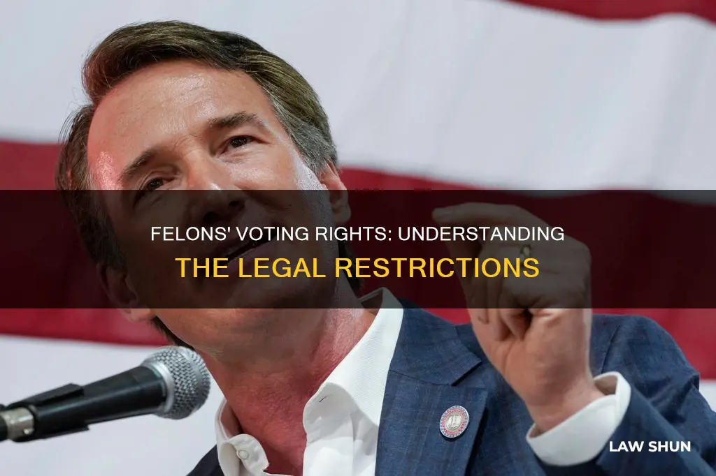 what is the law stating felons can