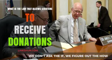Understanding the Law Governing Senators' Campaign Donation Receipts