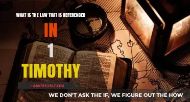 Understanding the Legal Context in 1 Timothy: A Biblical Exploration