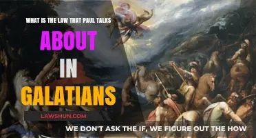 Understanding Paul's Law in Galatians: Grace, Faith, and Freedom Explained