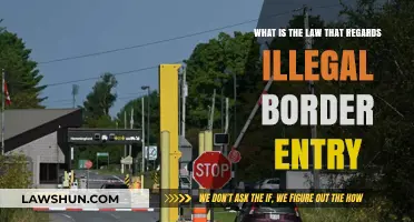 Understanding Illegal Border Entry Laws: Legal Implications and Consequences