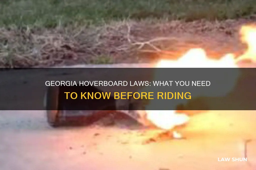 what is the law to ride a hoverboard in georgia