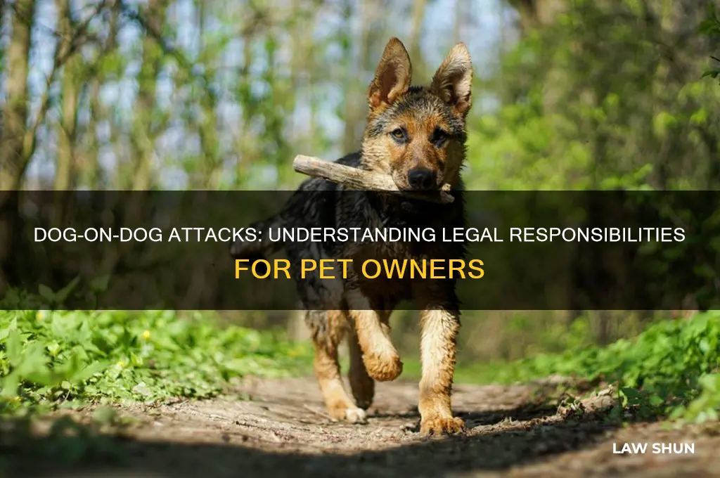 what is the law when a dog attacks another dog