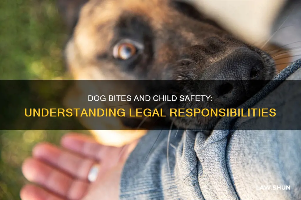 what is the law when a dog bites a child
