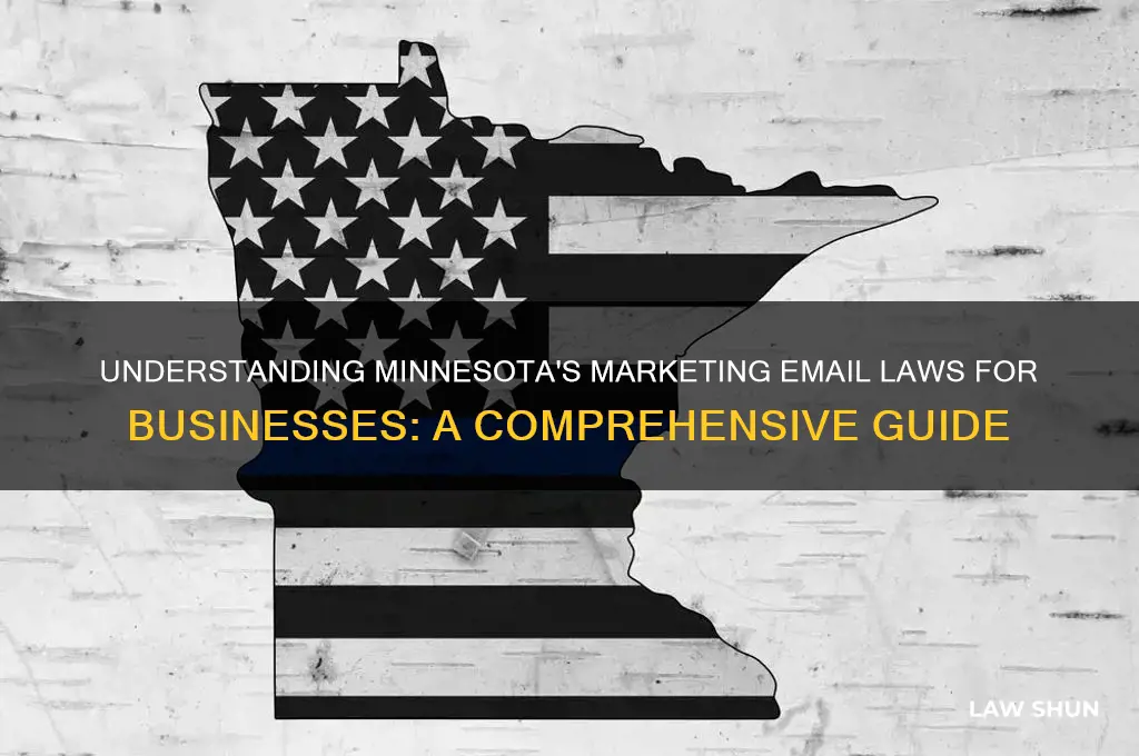 what is the law with companies sending marketing emails mn