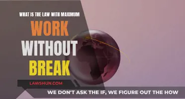 The Law and Worker Breaks: Rights and Limits