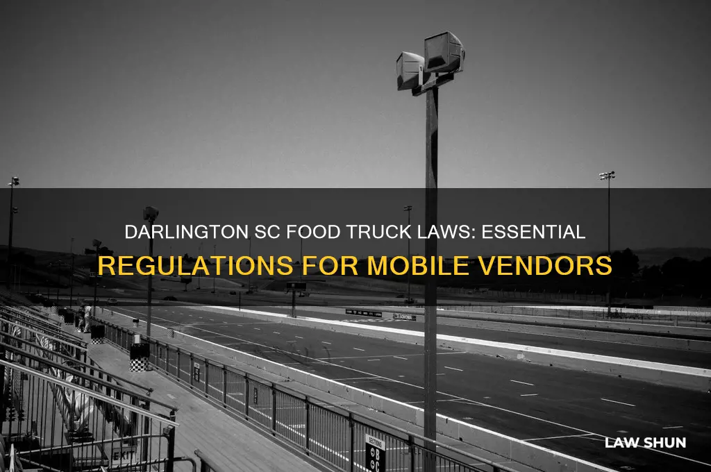 what is the laws for food truck in darlington sc