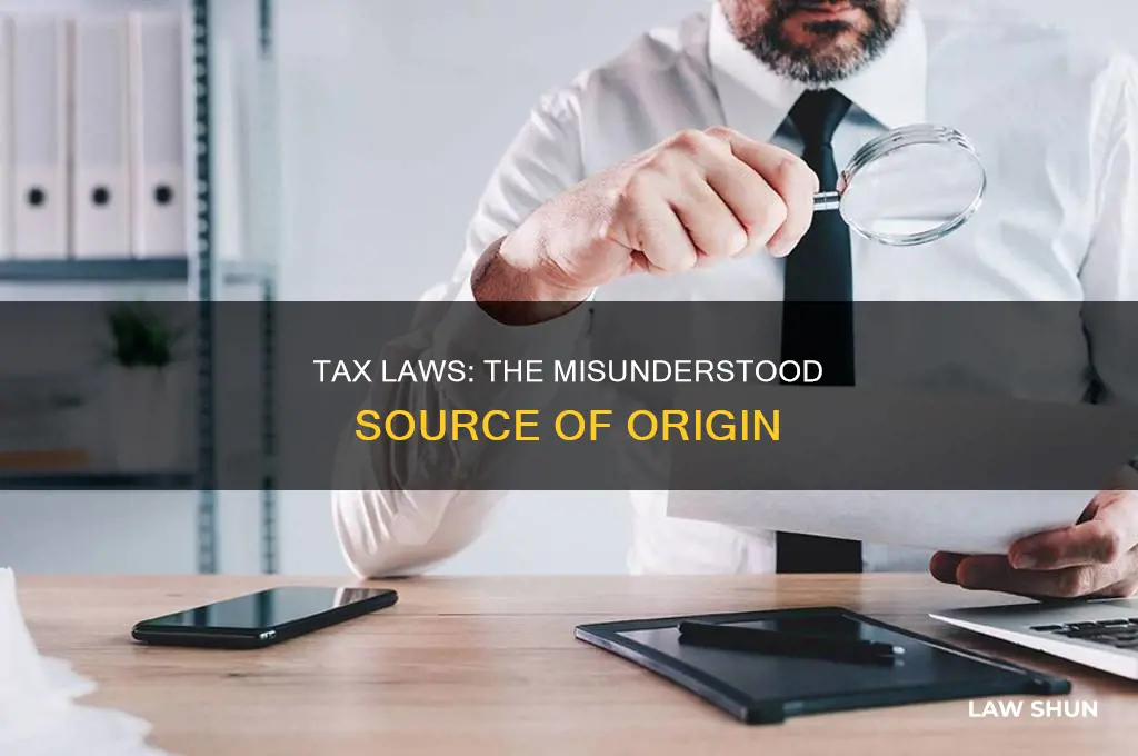 what is the least source of tax laws