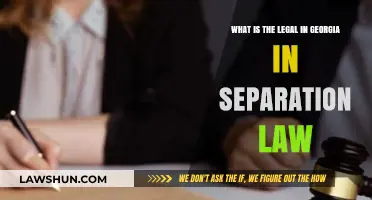 Understanding Georgia's Legal Separation Laws: A Comprehensive Guide