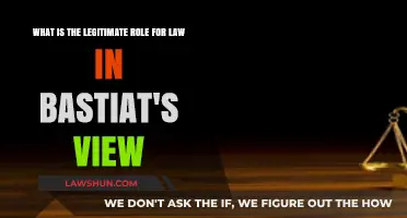 Bastiat's Vision: Law's Legitimate Role in Society and Justice