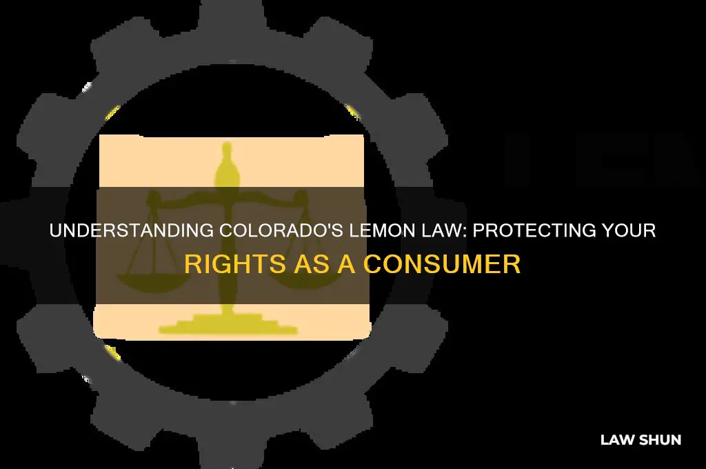 what is the lemon law in colorado