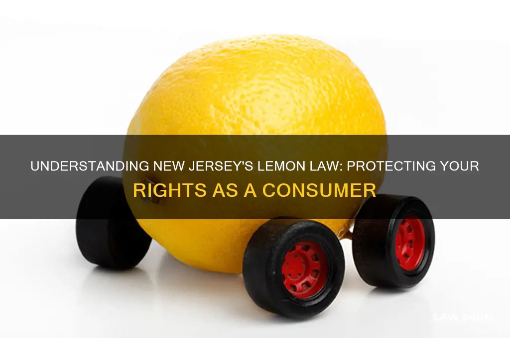 what is the lemon law in jewe jersey