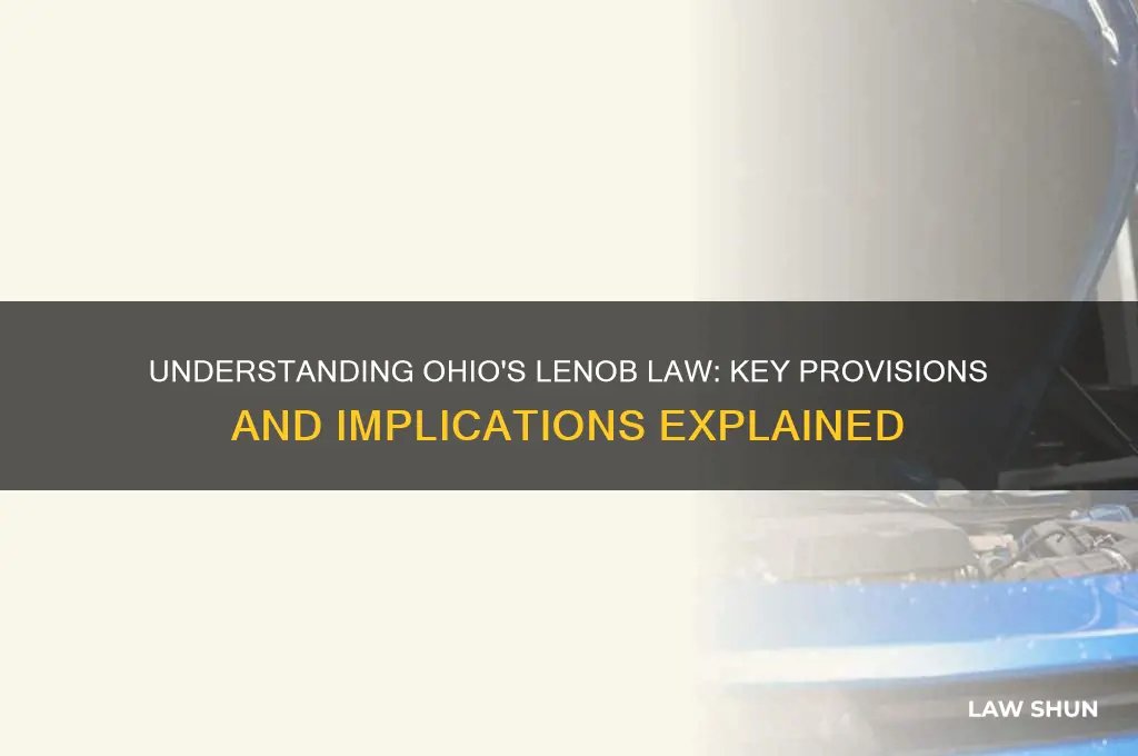 what is the lenob law in ohio