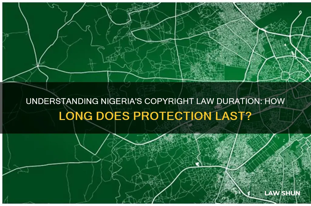 what is the life span of copyright law in nigeria