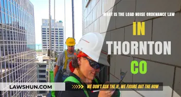 Understanding Thornton, CO's Load Noise Ordinance Law: A Comprehensive Guide