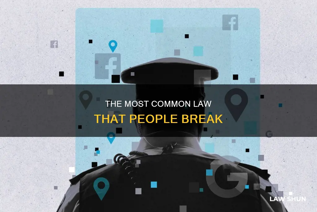 what is the main law people break