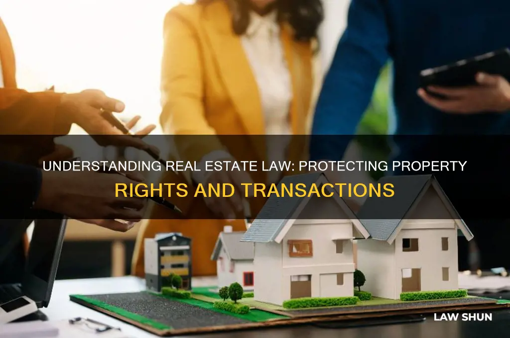 what is the main purpose of the real estate law