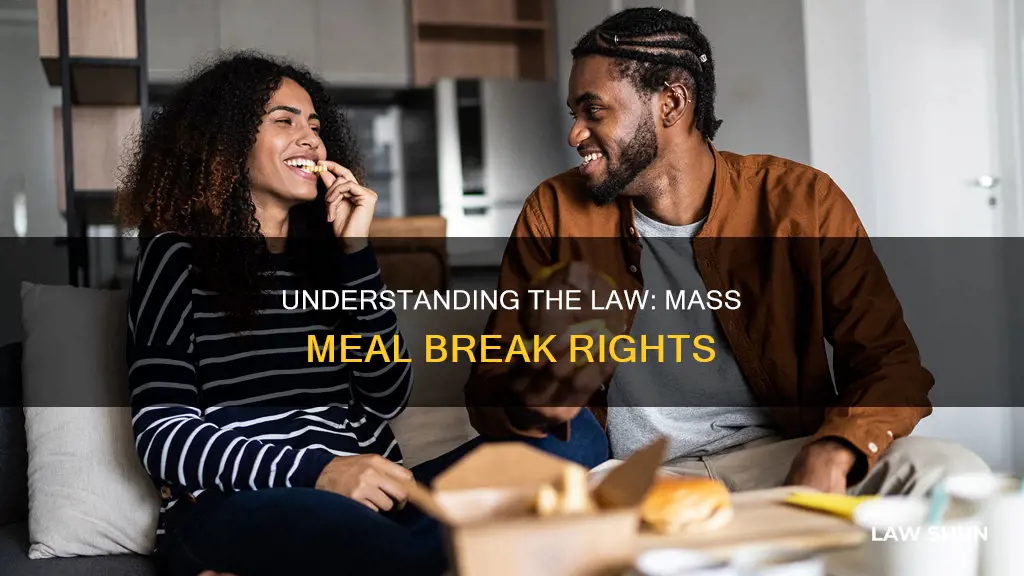 what is the mass meal break law