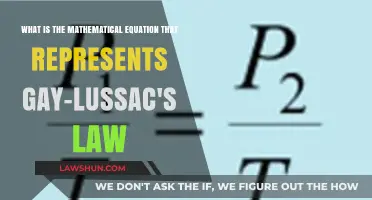 Gay-Lussac's Law Equation: Understanding Gas Pressure and Temperature Relationship