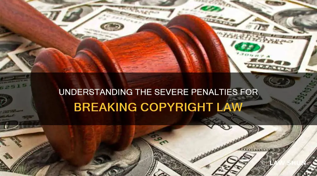 what is the maximum fine for breaking copyright law