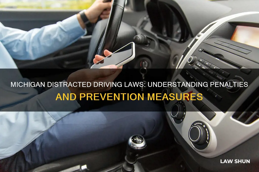 what is the michigan law regarding distracted driving
