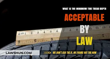 Legal Minimum Tire Tread Depth: What’s Acceptable by Law?