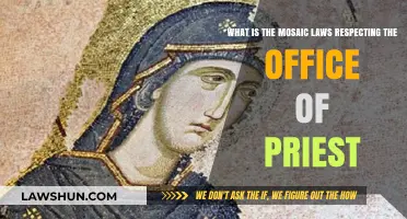 Understanding Mosaic Laws: The Role and Responsibilities of Priests