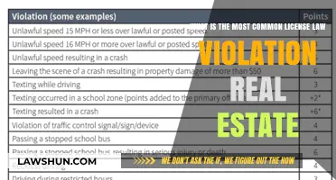 Real Estate License Law: Common Violations and How to Avoid Them
