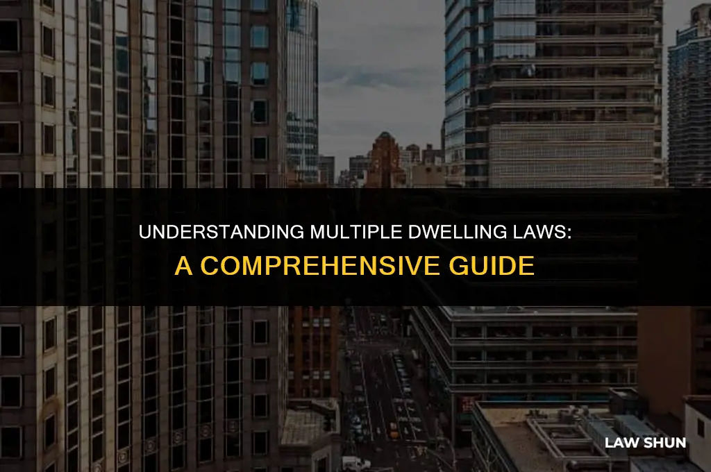 what is the multiple dwelling law