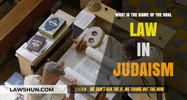 Exploring Judaism's Oral Law: The Name and Its Significance