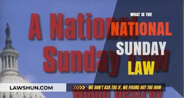Exploring the National Sunday Law: A Comprehensive Guide