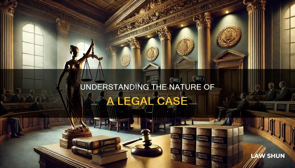 what is the nature of the case in law
