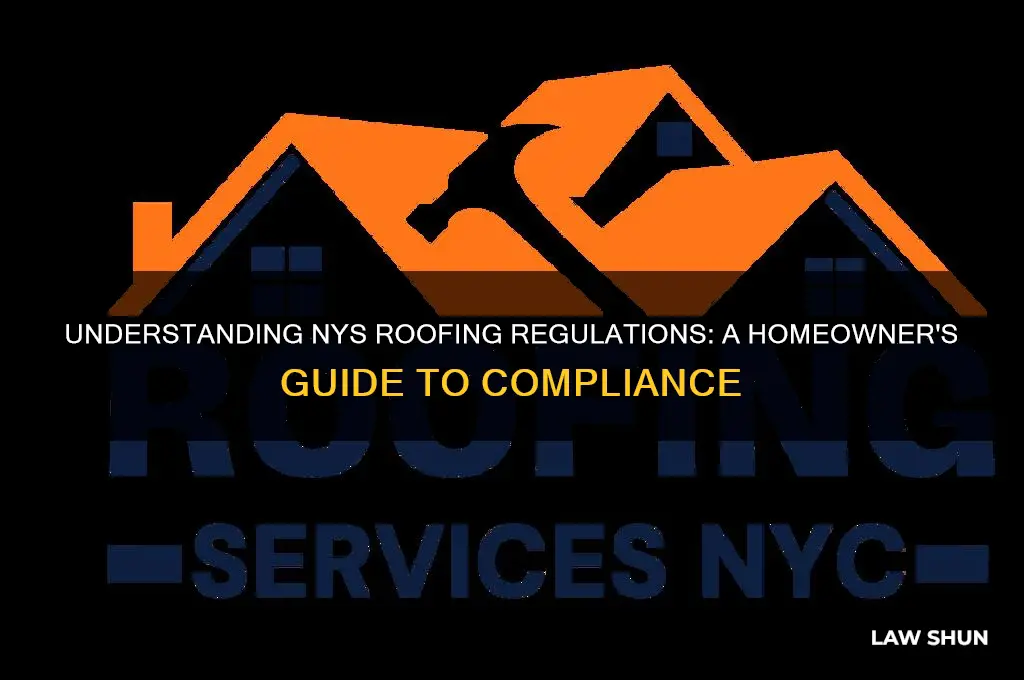 what is the nys law regarding roofing a home