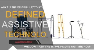 Assistive Technology: Laws and Original Definitions