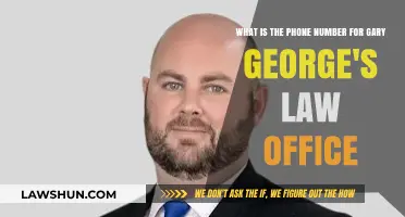 Contact Gary George's Law Office: Find the Right Phone Number